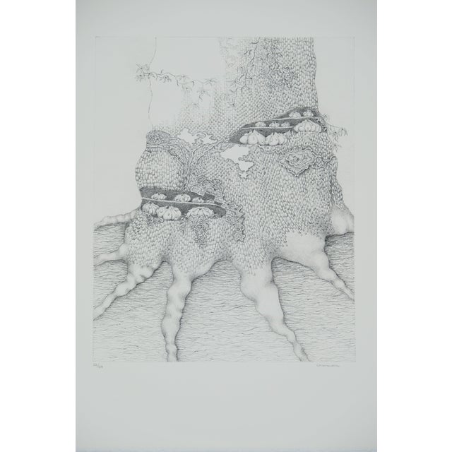 Gochka Charewicz, Tronc et racines, Lithograph For Sale