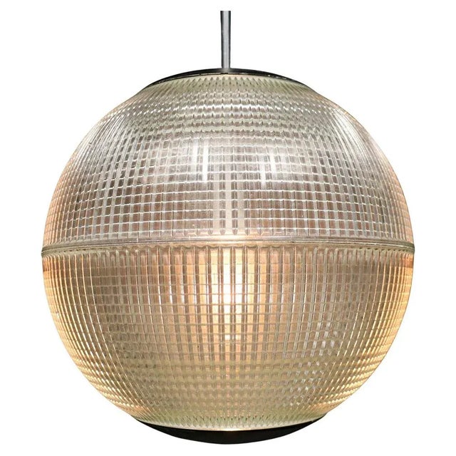 Paris Street Pendant Light from Holophane, France, 1960s For Sale - Image 18 of 18