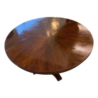 A Mahogany Biedermeier Style Dining Table, 20th Century For Sale