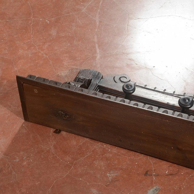 Renaissance Style Carved Wall Coat Hanger, 1920s For Sale - Image 6 of 18