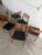 Jl Moller Model 78 and 62 Walnut Dining Chairs Set of 6 Denmark Mid-Century Modern 1960s For Sale - Image 12 of 14