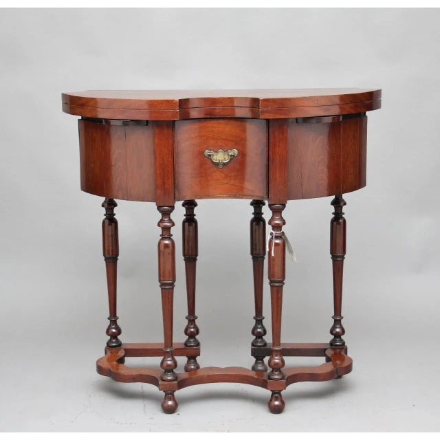 Antique Dutch Games Table, 1740s For Sale - Image 12 of 12