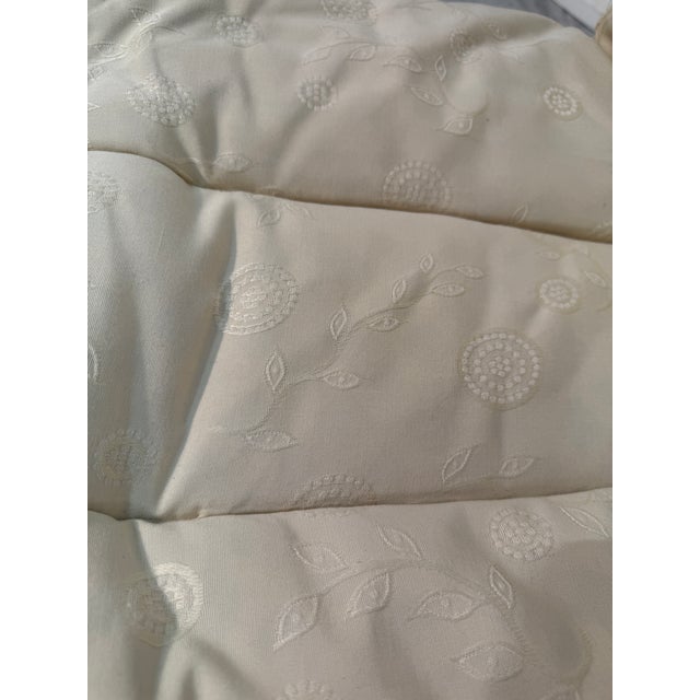 Set of Six Marzio Cecchi Brass and Rattan Dining Chairs, Italy, 1970s For Sale - Image 10 of 12