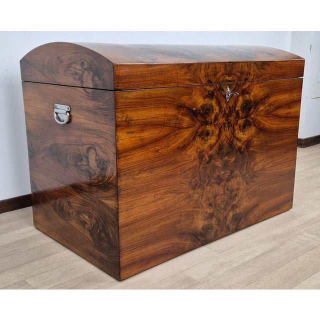 Emilian Art Deco Travel Trunk, 1934 For Sale - Image 4 of 18