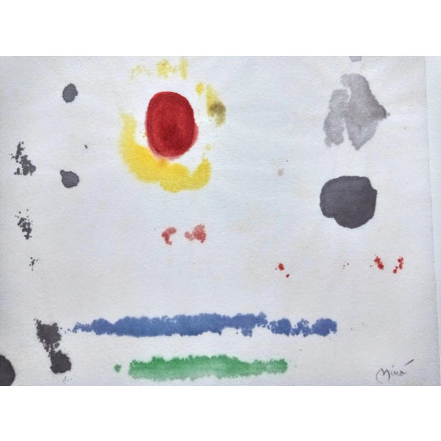 Joan Miro, Untitled, 1966, Lithograph For Sale - Image 4 of 4