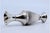 Small Fluted Silver Jug with Circular Base For Sale - Image 3 of 9