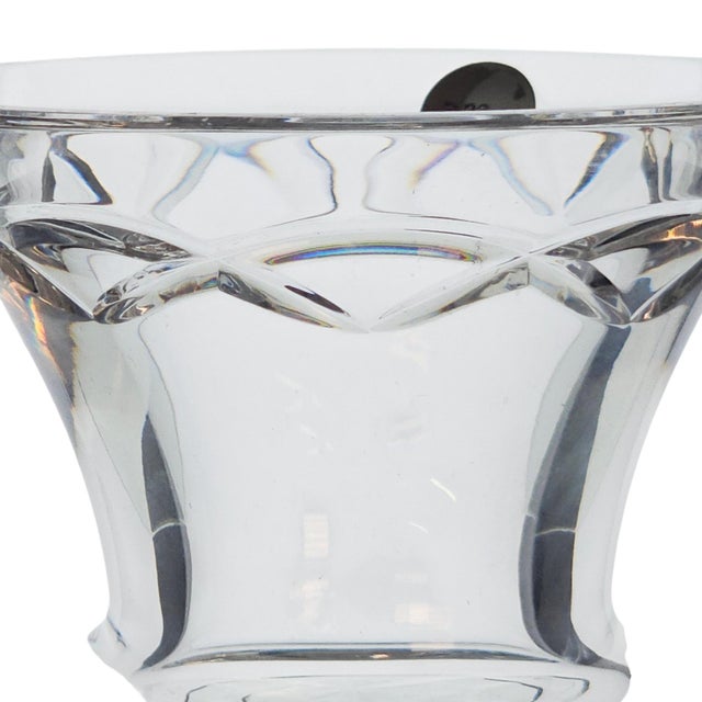 Waterford Waterford Kieran Cut Crystal Vase With Flared Rim, 6" For Sale - Image 4 of 9
