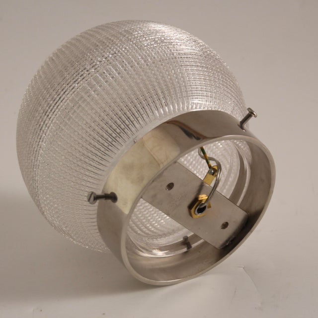Holophane Vintage French Industrial Ceiling, Wall or Desk Light from Holophane, 1930s For Sale - Image 4 of 6