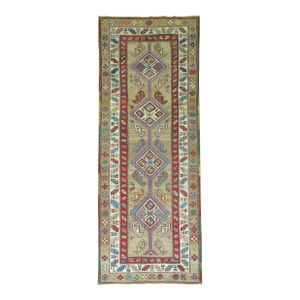 Early 20th Century Camel Persian Serab Wide Runner