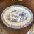 Ceramic Antique Blue and White Platter Made in England by Wood & Sons Yuan Pattern Circa 1927 For Sale - Image 7 of 7
