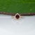2020s 2.2Ct Red Spinel Ring With Earth-Mined Diamond Accents: Solid 14k Gold, Size 6.75 For Sale - Image 5 of 9