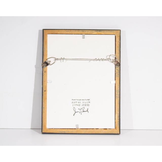 Abstract Mixed Media Drawing by James L. Bruch For Sale - Image 4 of 7