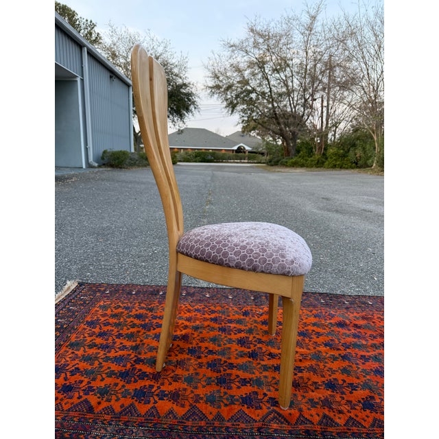 Wood Late 20th Century Sculptural High Back Bunny Ears Chair For Sale - Image 7 of 8