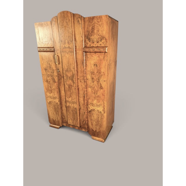 1930s Art Deco Wardrobe, 1930s For Sale - Image 5 of 10