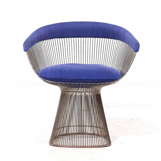 Mid 20th Century Warren Platner for Knoll Mid Century Dining Chairs - Set of 6 For Sale - Image 5 of 11