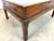 Vintage Theodore Alexander Campaign Style Mahogany & Brass Coffee Table For Sale In New York - Image 6 of 12