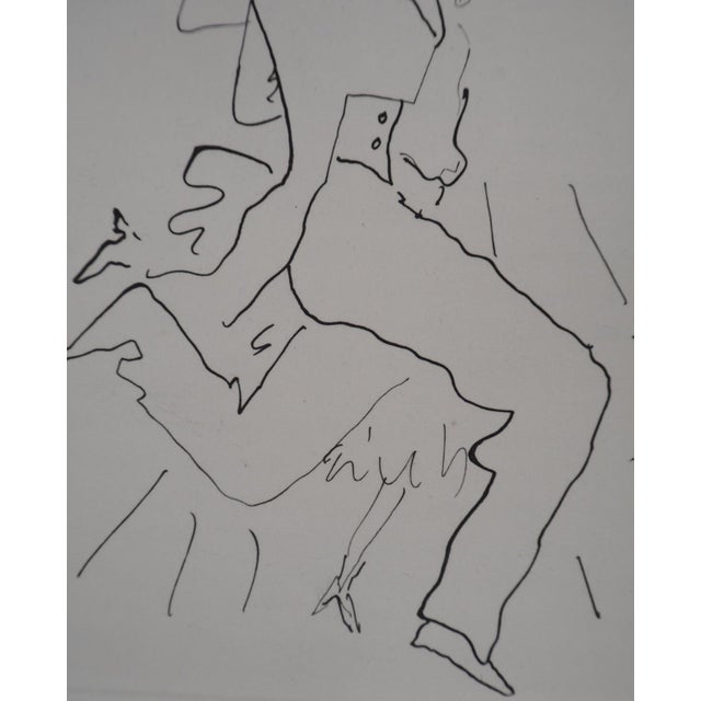 Jean Cocteau, The Ball of Count d'Orgel, The Dancing Couple, Original Engraving For Sale - Image 4 of 6