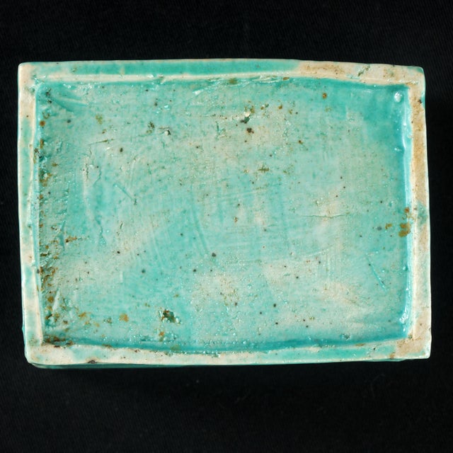 Chinese Scholar's Desk Brush and Ink Holder Late Qing/Republic For Sale - Image 9 of 9