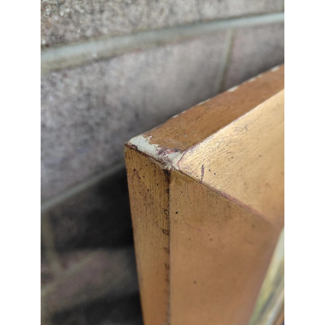 Late 20th Century Framed Signed Vera Oxley Waterlilies Oil on Canvas For Sale - Image 11 of 12