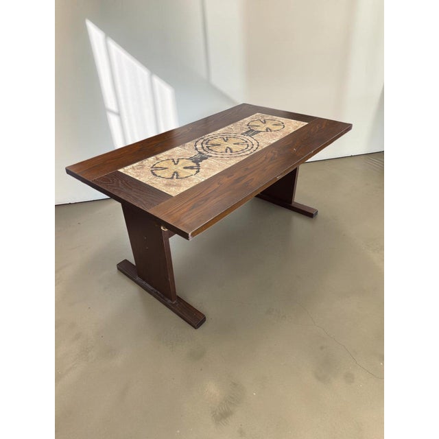 Danish Extendable Dining Table by Poul Poulsen for Gangso Møbler, 1960s For Sale - Image 3 of 9