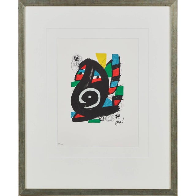 Joan Miró, La Mélodie Acide, Planche XIV, 1980, Lithograph For Sale - Image 7 of 7