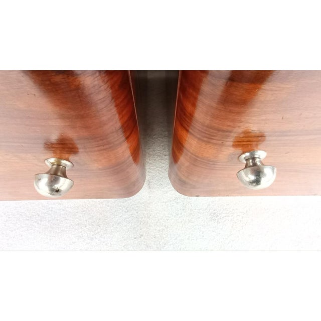 Bedside Tables by Jindřich Halabala for Up Závody, 1940s, Set of 2 For Sale - Image 18 of 18