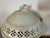 Antique 18th Century George III Creamware Covered Footed Bowl, Compote or Centerpiece With Flower Finial For Sale - Image 16 of 17