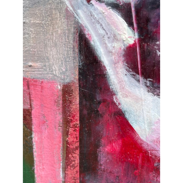 Contemporary Sonia Gold "Love in the Dark" Original Oil Painting For Sale - Image 3 of 12
