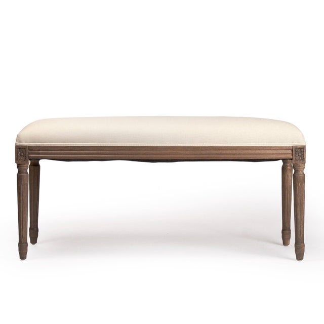 Elevate your space with the timeless elegance of the Louis Bench. Crafted from solid oak and finished in dark natural oak,...