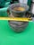 Vintage Handmade Pottery Vase With Sunflower Details For Sale - Image 4 of 5