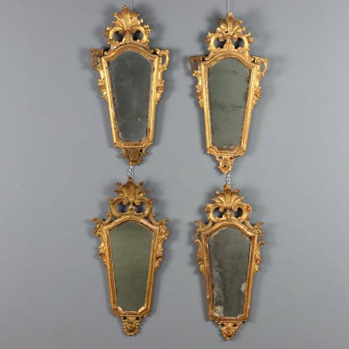 Carved and Gilded Wooden Frames, Set of 4 For Sale - Image 15 of 15