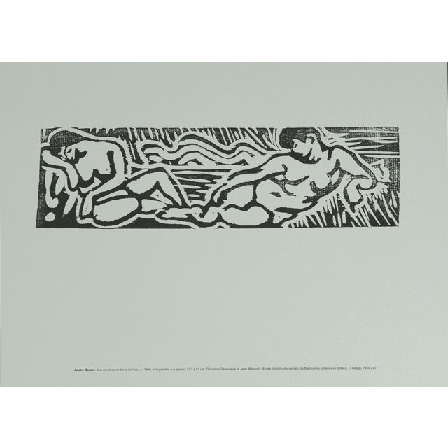 André Derain, Nudes, Couchés au bord de l'eau, Etching For Sale