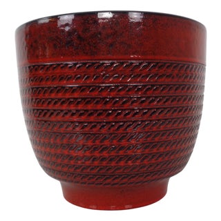 Large Ceramic Cachepot from Bay Keramik, Germany, 1970s For Sale