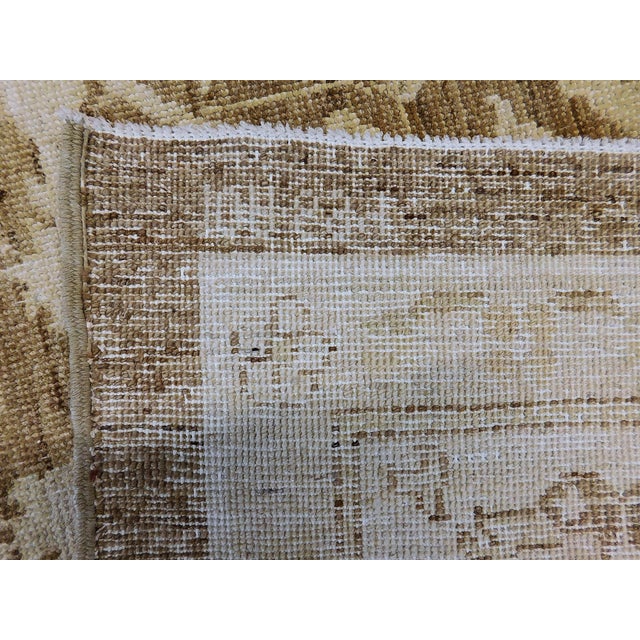 Handmade Room Size Zero Cut Pile Rug. 8'1"x 10' For Sale - Image 17 of 18