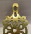 19th Century Antique Pierced Brass Trivet For Sale - Image 5 of 9