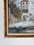 Brown R. Pissarro European Canal Scene Oil on Canvas Painting - Framed For Sale - Image 8 of 13