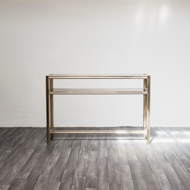 Hollywood Regency Vintage Hollywood Regency Console Table, 1970 For Sale - Image 3 of 10