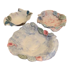Vintage Decorative Plates- Set of 3