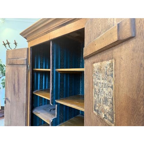 Antique Oak Smoking Cabinet, 1780s For Sale - Image 12 of 17