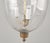 Antique 12.5 In. Clear Etched Crystal Bell Jar Pendant Light For Sale In New York - Image 6 of 14