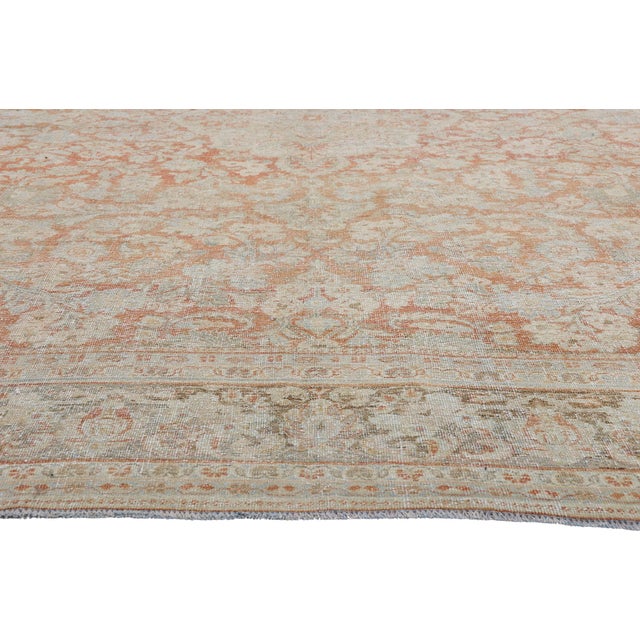 Antique Persian Mahal Rug, 09'11 X 13'02 For Sale - Image 4 of 10
