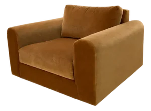 Performance Velvet Lounge Chair