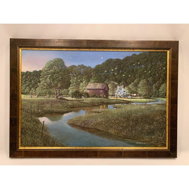 Landscape by Renowned Philadelphia Artist Paul MacWilliams For Sale - Image 13 of 13