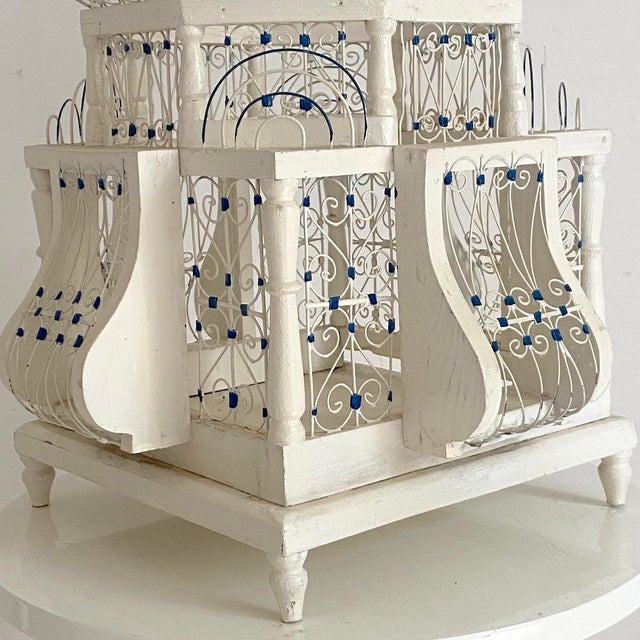 Vintage Bird Cage, 1960s For Sale - Image 4 of 9