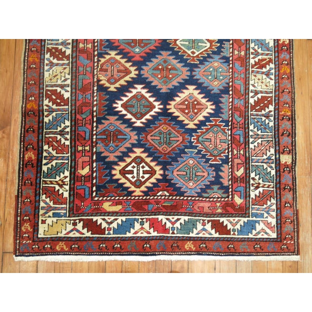 Persian Antique Shirvan Short Runner For Sale - Image 3 of 6