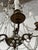 Louis XVI Glass Chandelier with Pearl Garland and Painted Sheet Metal For Sale - Image 17 of 18