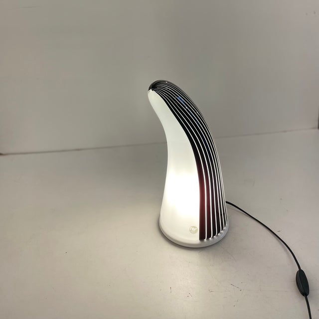Black Murano Table Lamp by Res, 1980s For Sale - Image 8 of 18