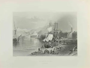 William Henry Bartlett, Workington, Etching, 1845