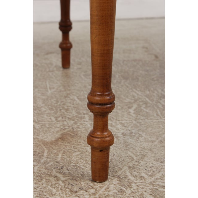 Hitchcock Early American Maple Dropleaf Dining Table For Sale - Image 15 of 17