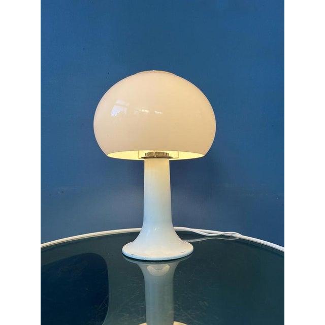 Mid-Century Space Age Mushroom Table Lamp from Herda For Sale - Image 11 of 11